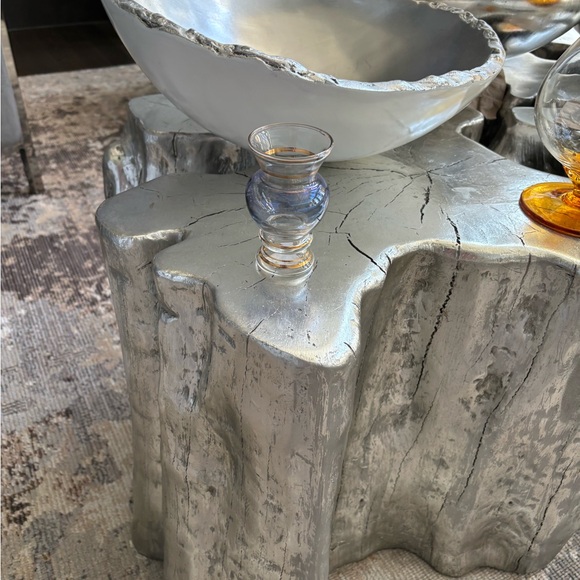 Vintage 4 inch decor Chachki for your mid-century modern home 24 karat gold - Picture 4 of 14